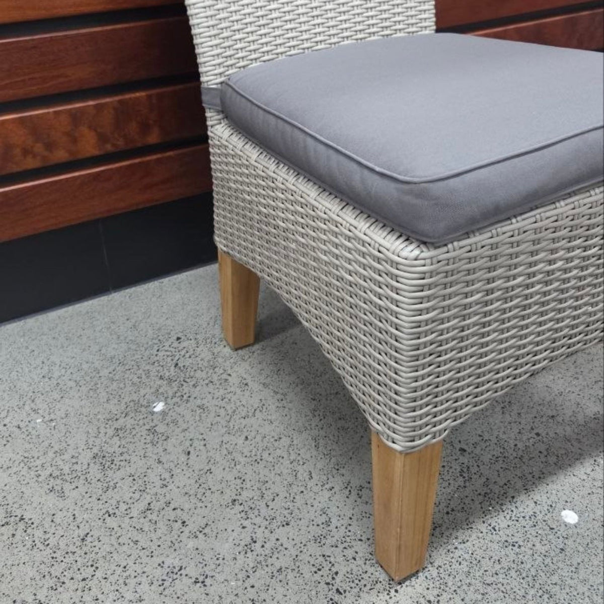 Florence Armless Dining Chair - 6 only at this price - Lume Outdoor Living