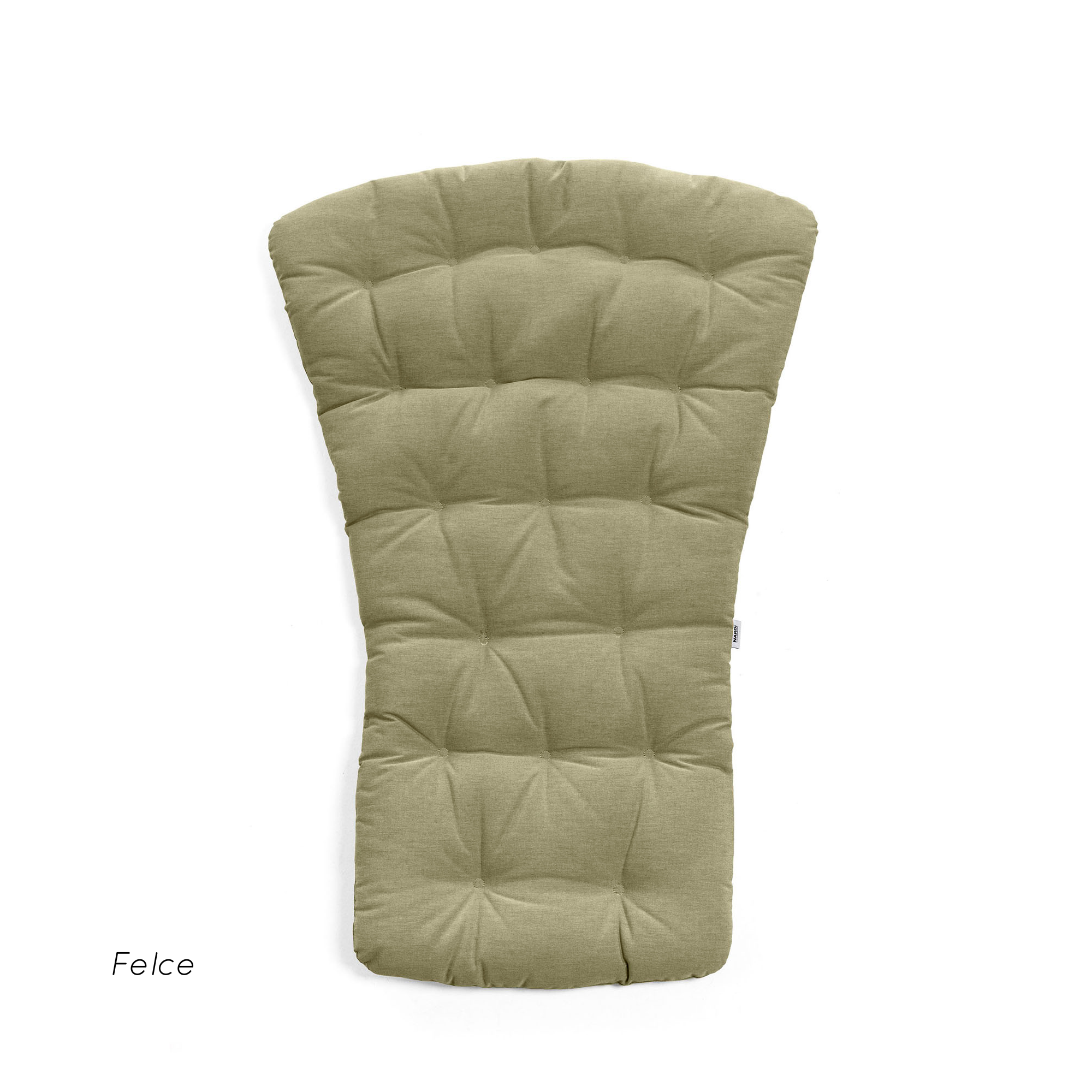 Folio high-back chair with cushion by Nardi - 6 colour combinations- outdoor lounge chair