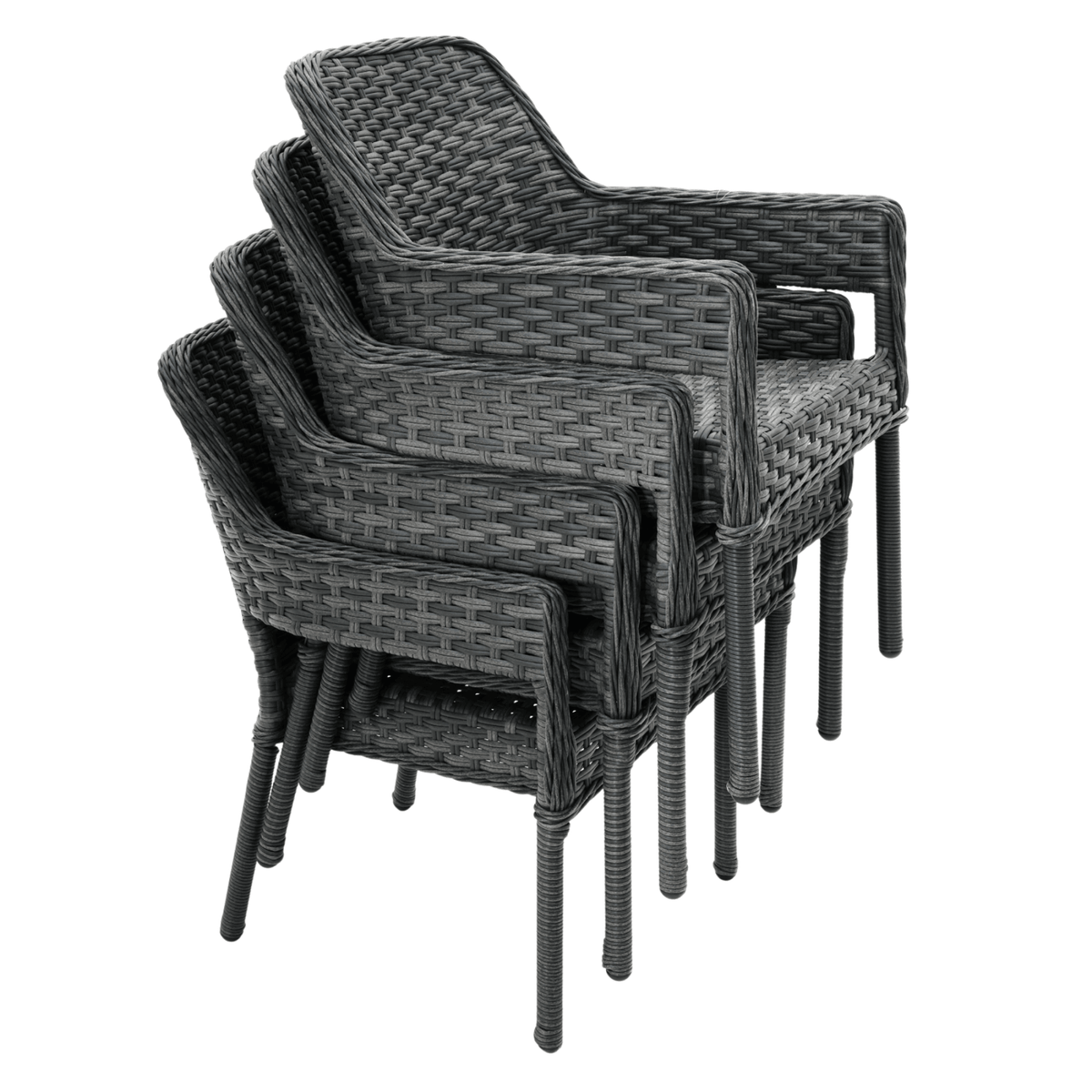 Fremont Dining Chair - Castle Grey - Lume Outdoor Living