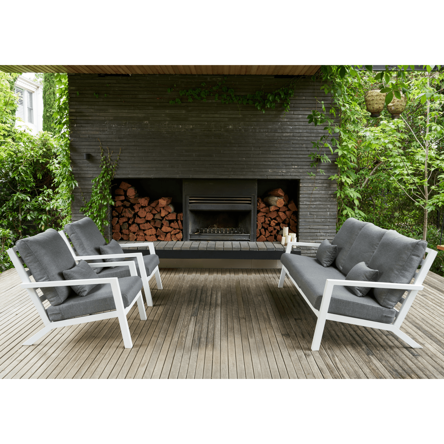 Grace 3pce outdoor lounge setting - Lume Outdoor Living