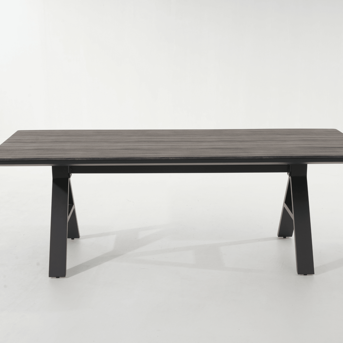 Havana 220x90cm 9pce Dining Setting - Dark Grey - Lume Outdoor Living