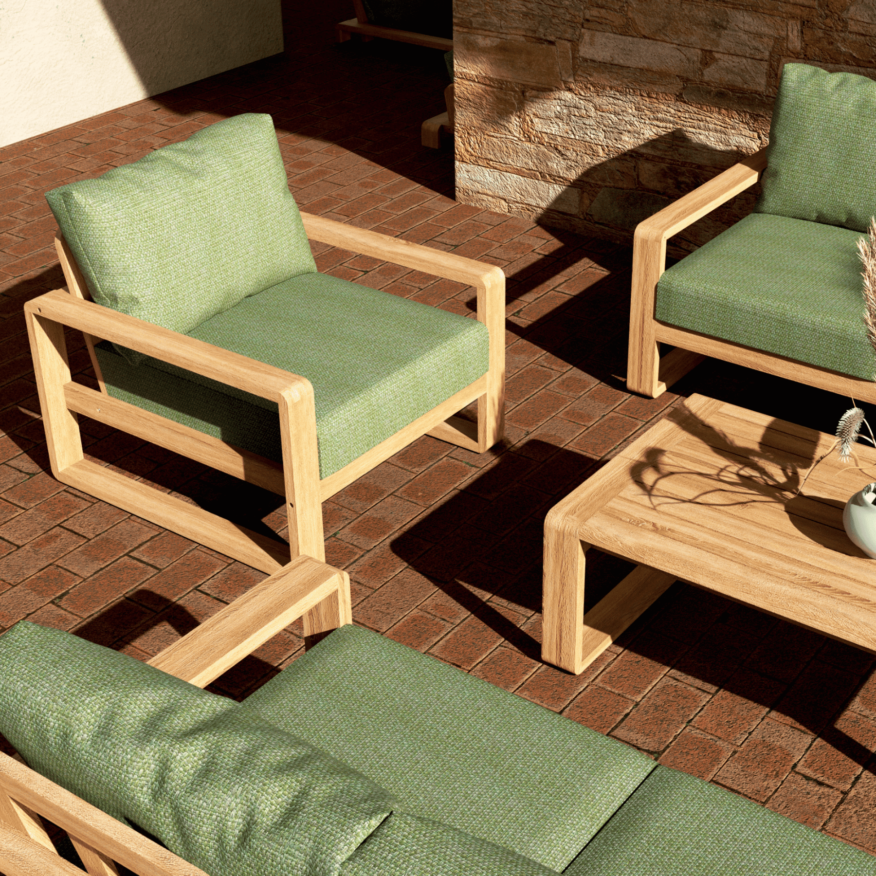 Honolulu 5piece Outdoor Lounge Setting - Lume Outdoor Living