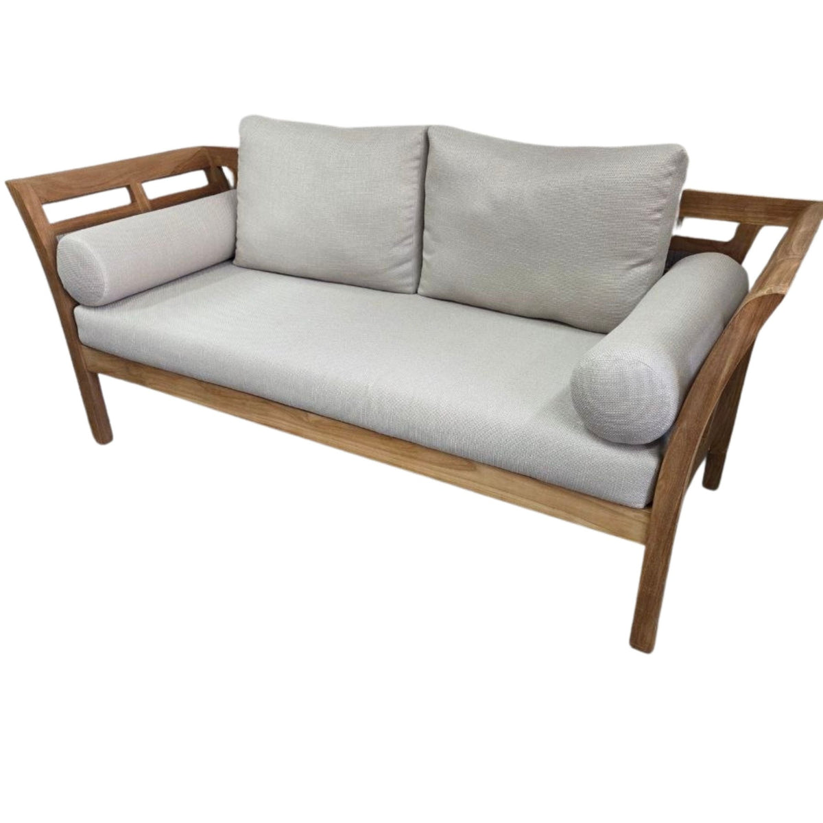 India Daybed with Back Cushions - Lume Outdoor Living
