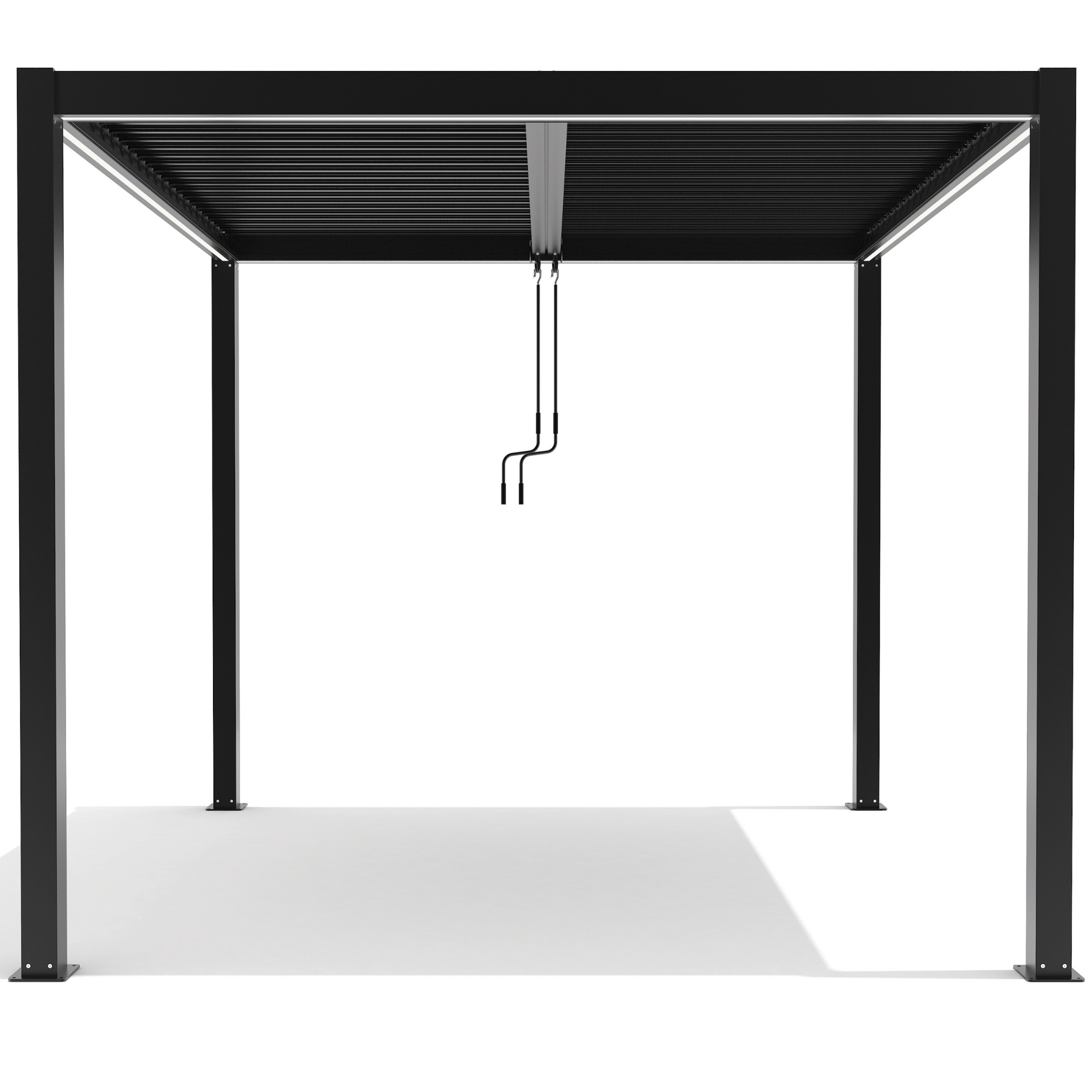 Kayden Semi Permanent Aluminium Pergola - 2 colour options