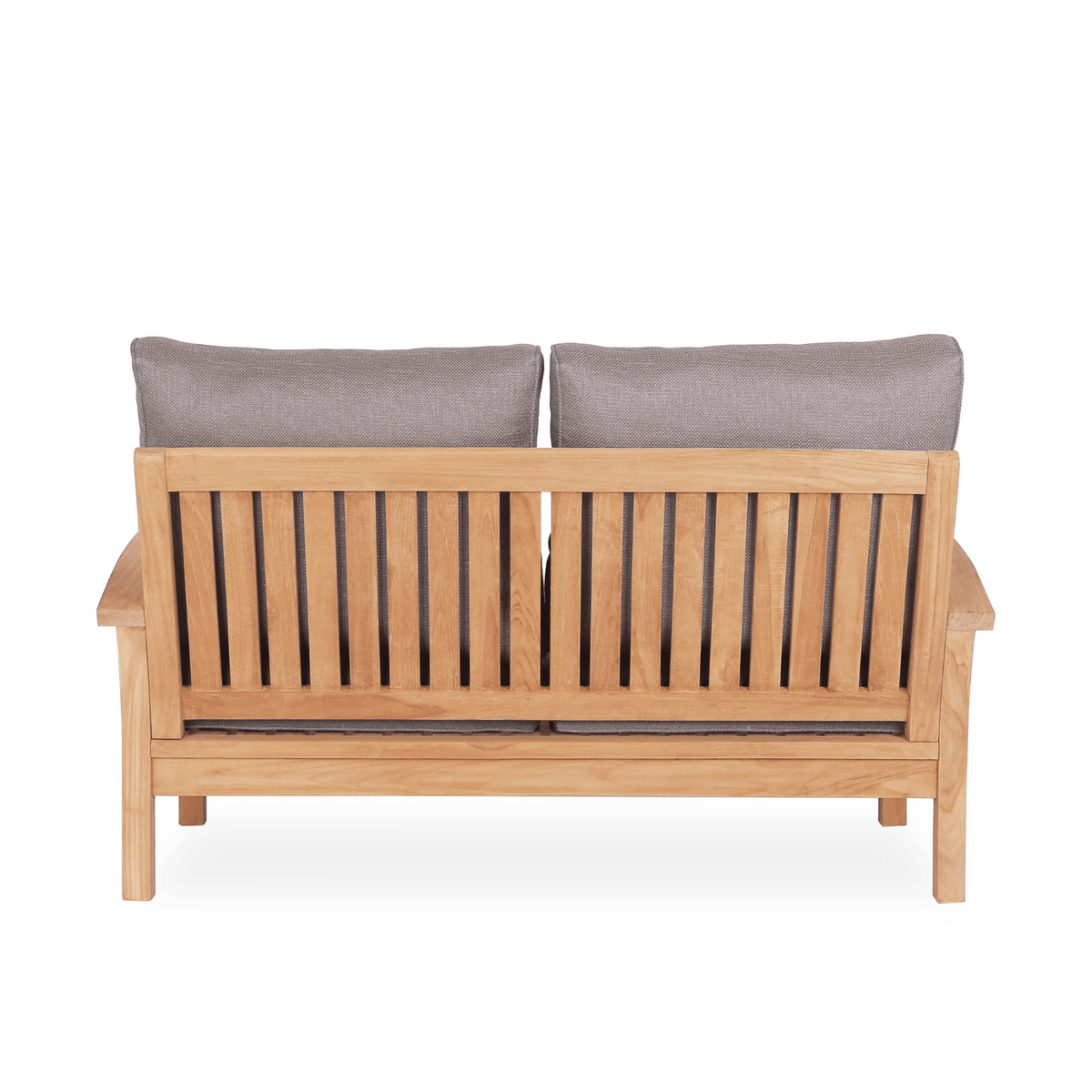 Lombok 2-seater Lounge Chair - Teak/Dove - Lume Outdoor Living