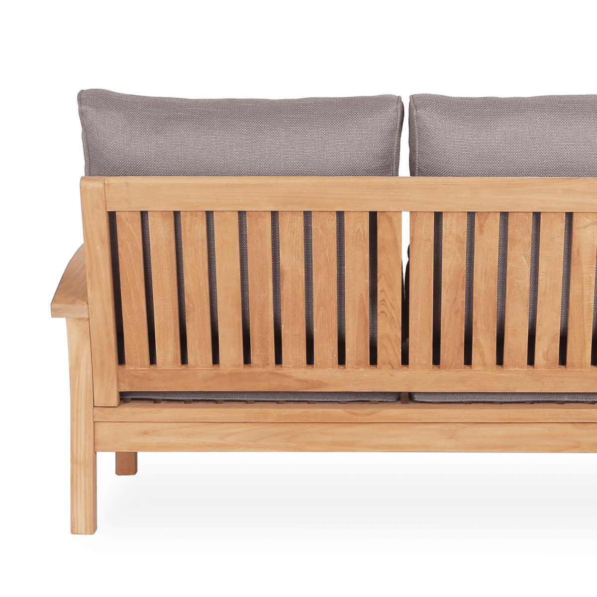 Lombok 3-seater Lounge Chair - Teak/Dove - Lume Outdoor Living