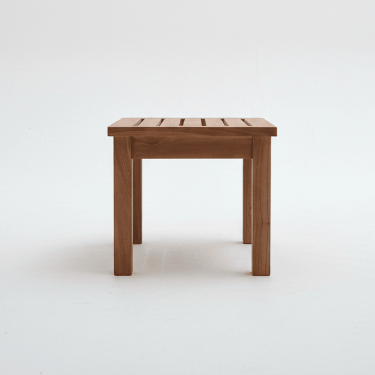 Lombok 45cm Ottoman - Teak/Dove - Lume Outdoor Living