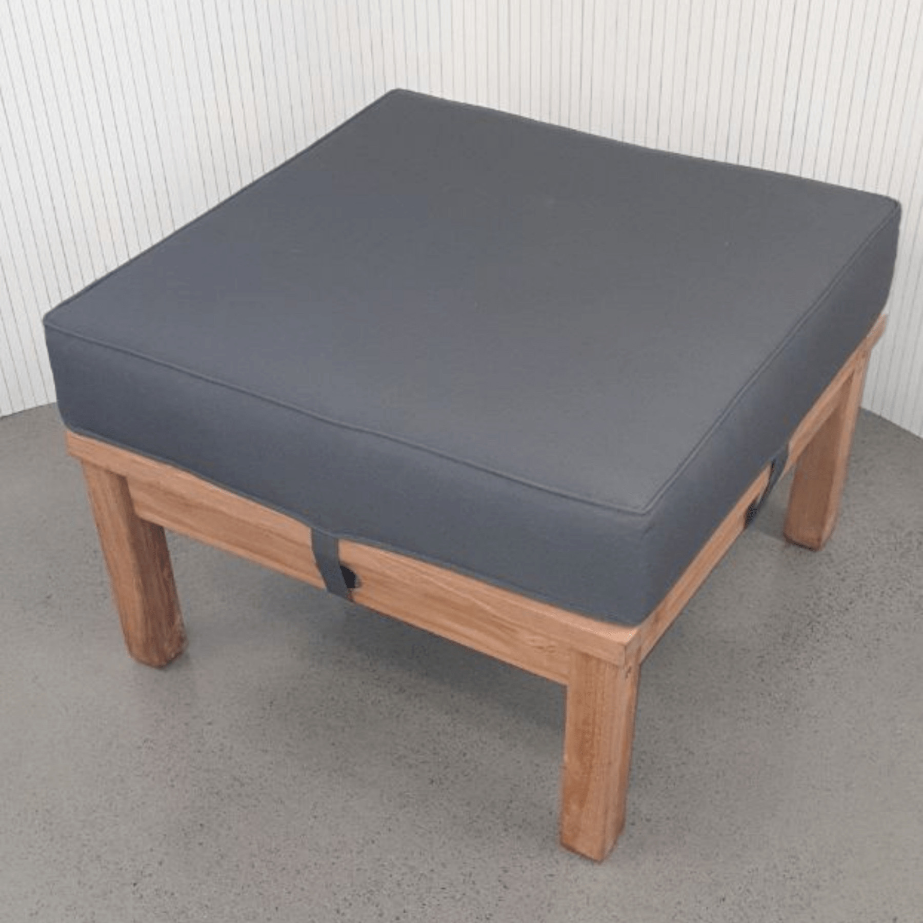 Lombok Teak Outdoor Ottoman - Lume Outdoor Living