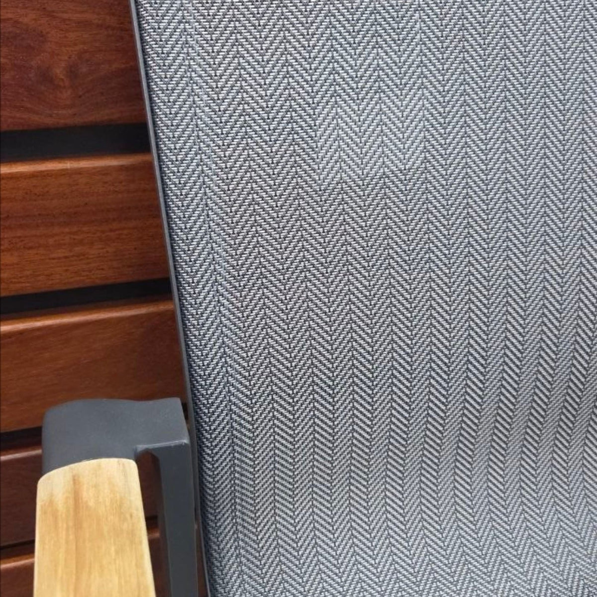 Luca Dining Chair - Charcoal/Charcoal Aztec - Lume Outdoor Living