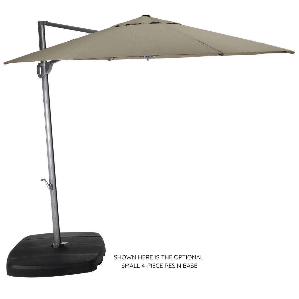 Lynden 330cm Octagonal Cantilever Umbrella - Multiple Colours - Lume Outdoor Living