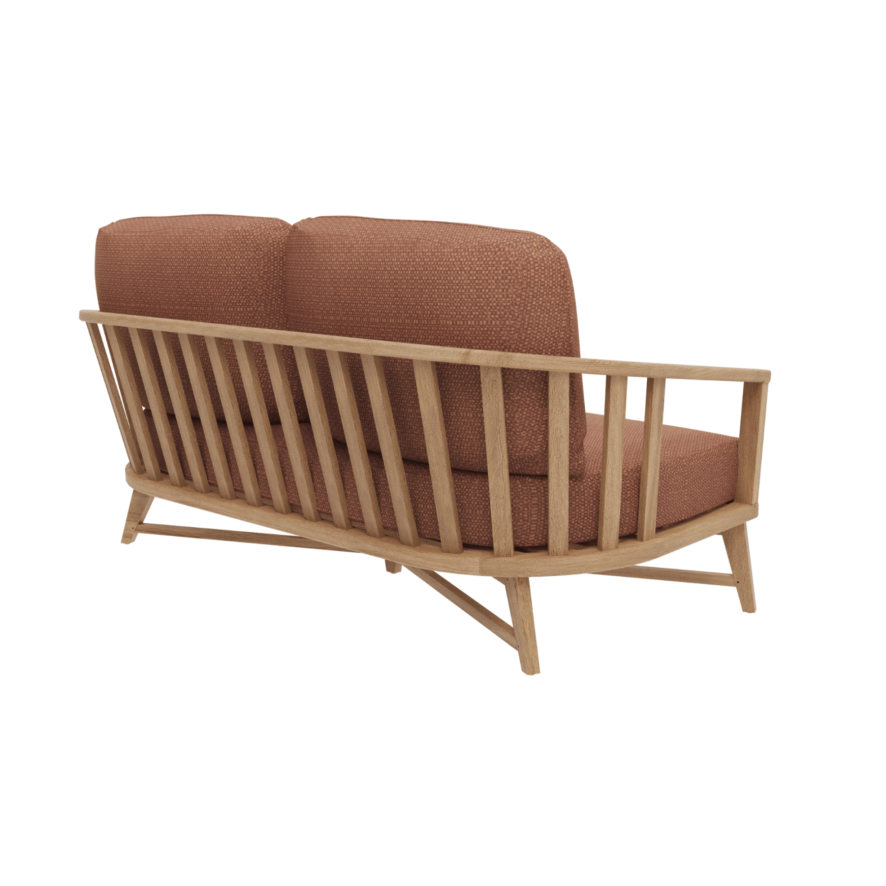 Lyon teak lounge setting - 4 piece outdoor lounge - FL205 - Lume Outdoor Living