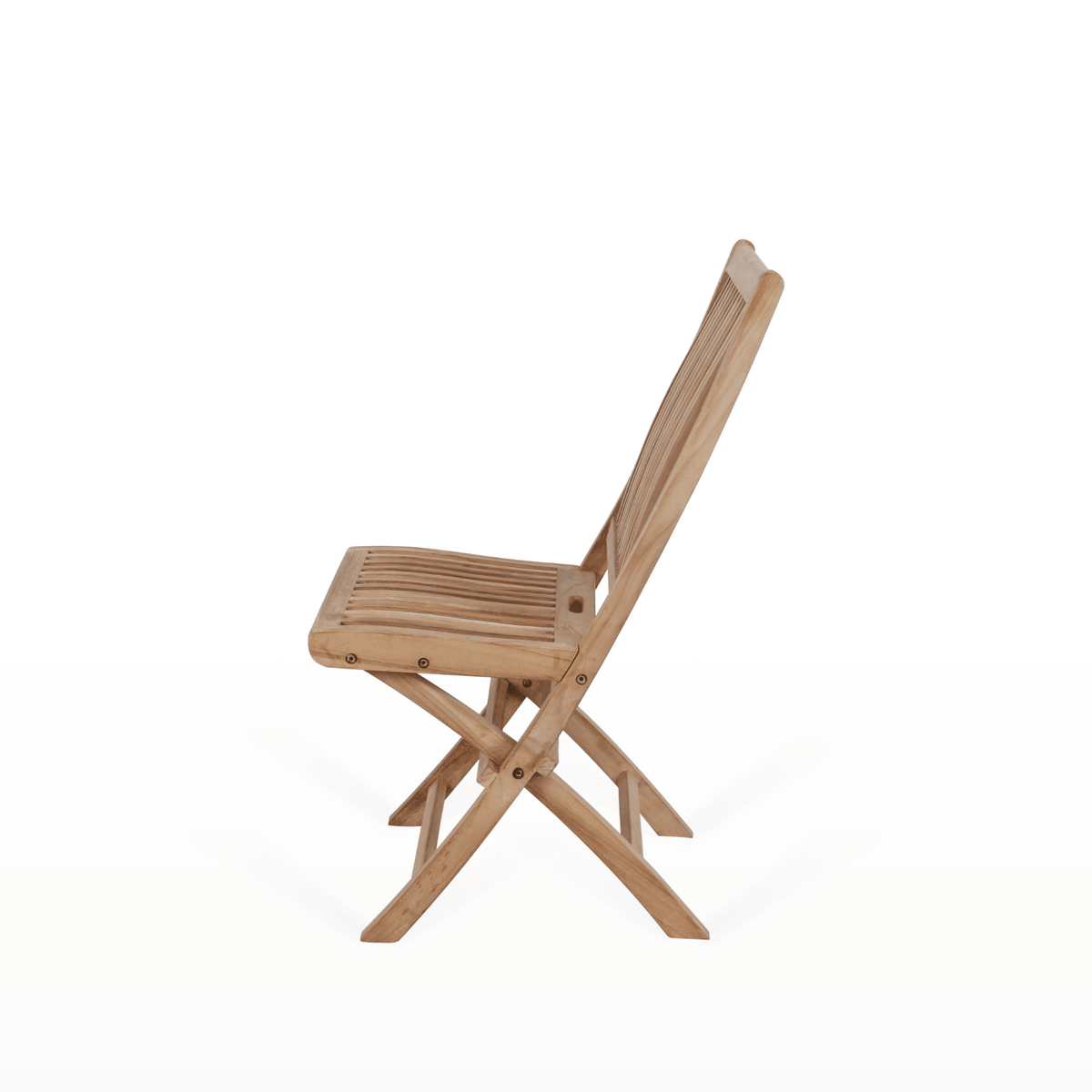 Madeira Armless Folding Dining Chair - Lume Outdoor Living