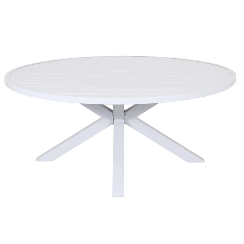 Matzo Round Dining Table 170cm white