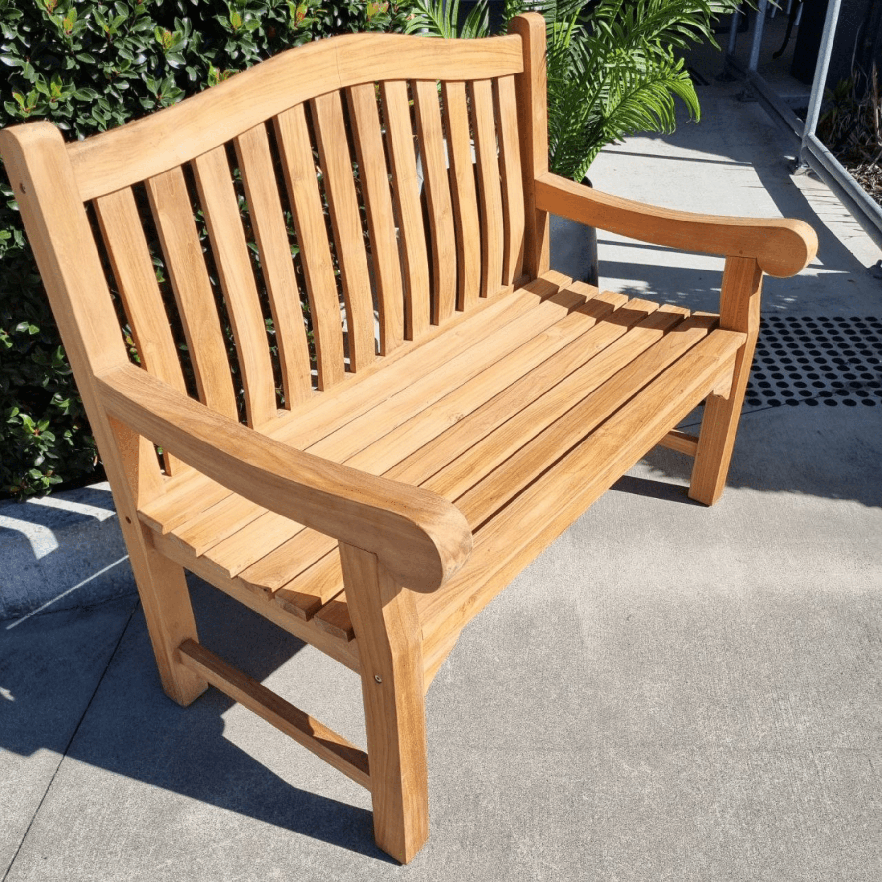 Mauritius Teak Garden Bench 120cm - Lume Outdoor Living