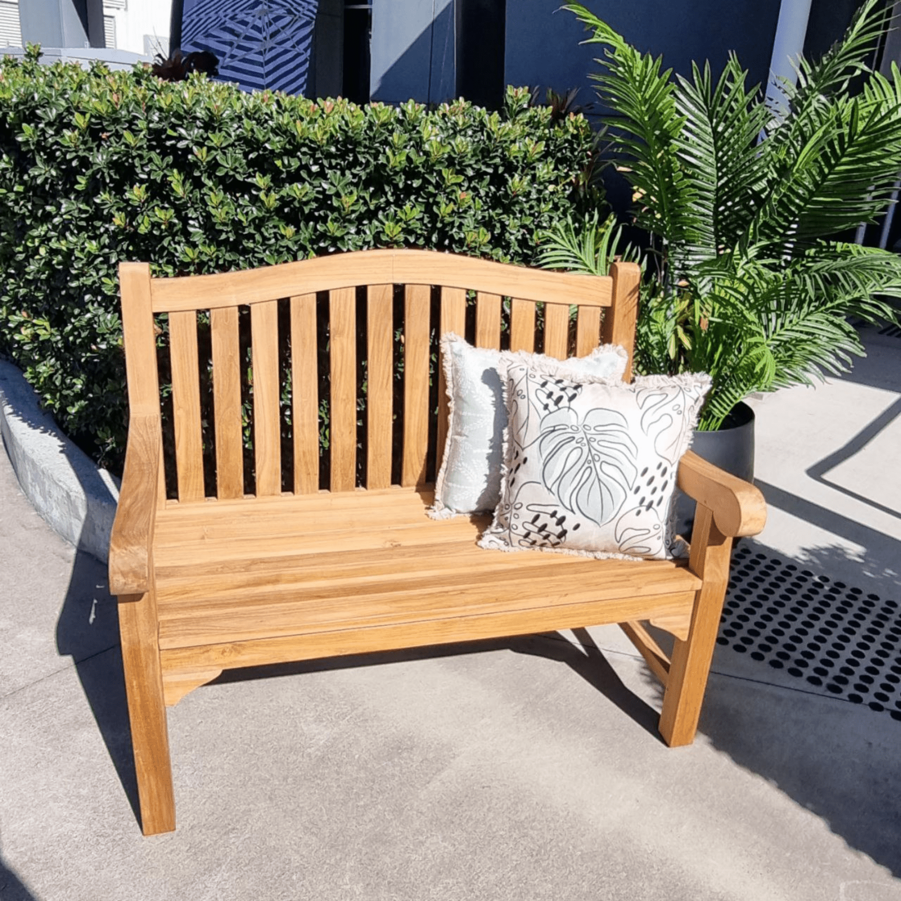 Mauritius Teak Garden Bench 120cm - Lume Outdoor Living