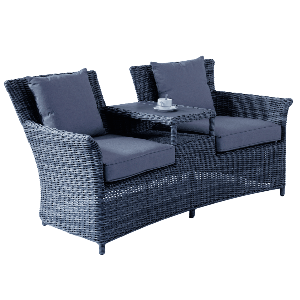 Miami Jack & Jill - Castle Grey - Lume Outdoor Living