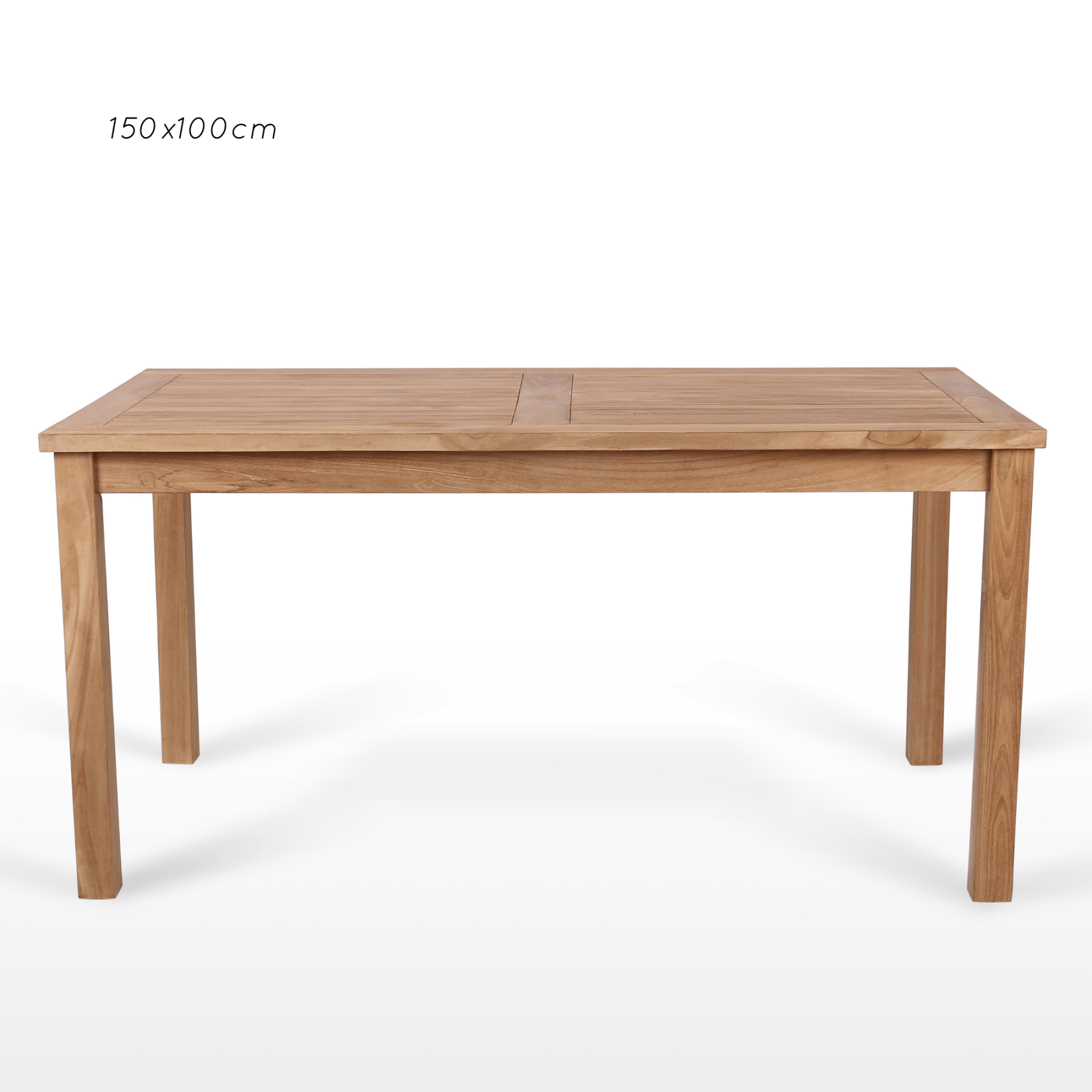 Montego teak rectangle outdoor dining table - multiple sizes - Lume Outdoor Living