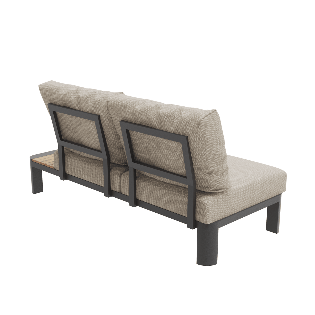 Nakarin Corner Lounge Setting with 80cm Coffee Table - Lume Outdoor Living