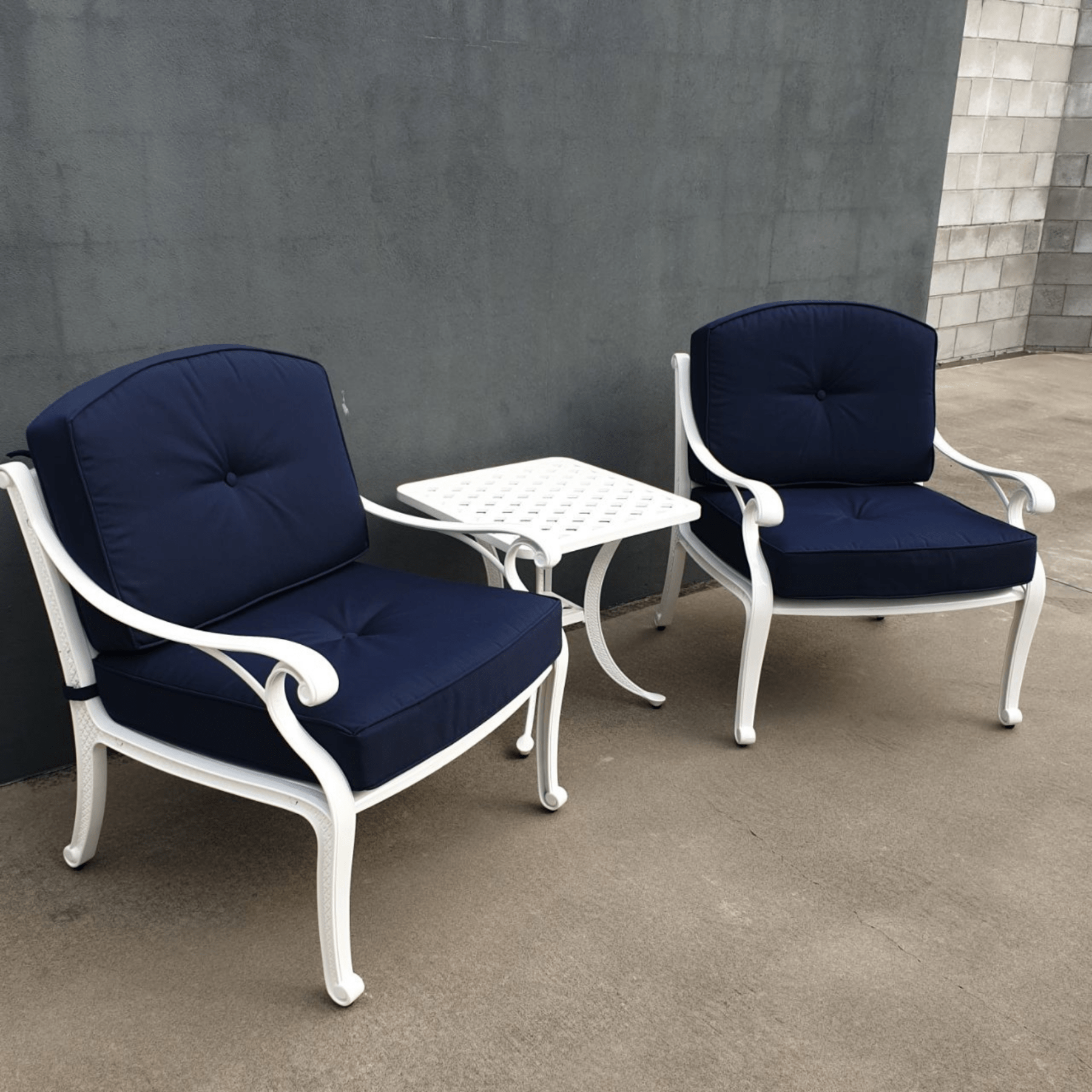 Nassau 3piece Outdoor Setting - Lume Outdoor Living