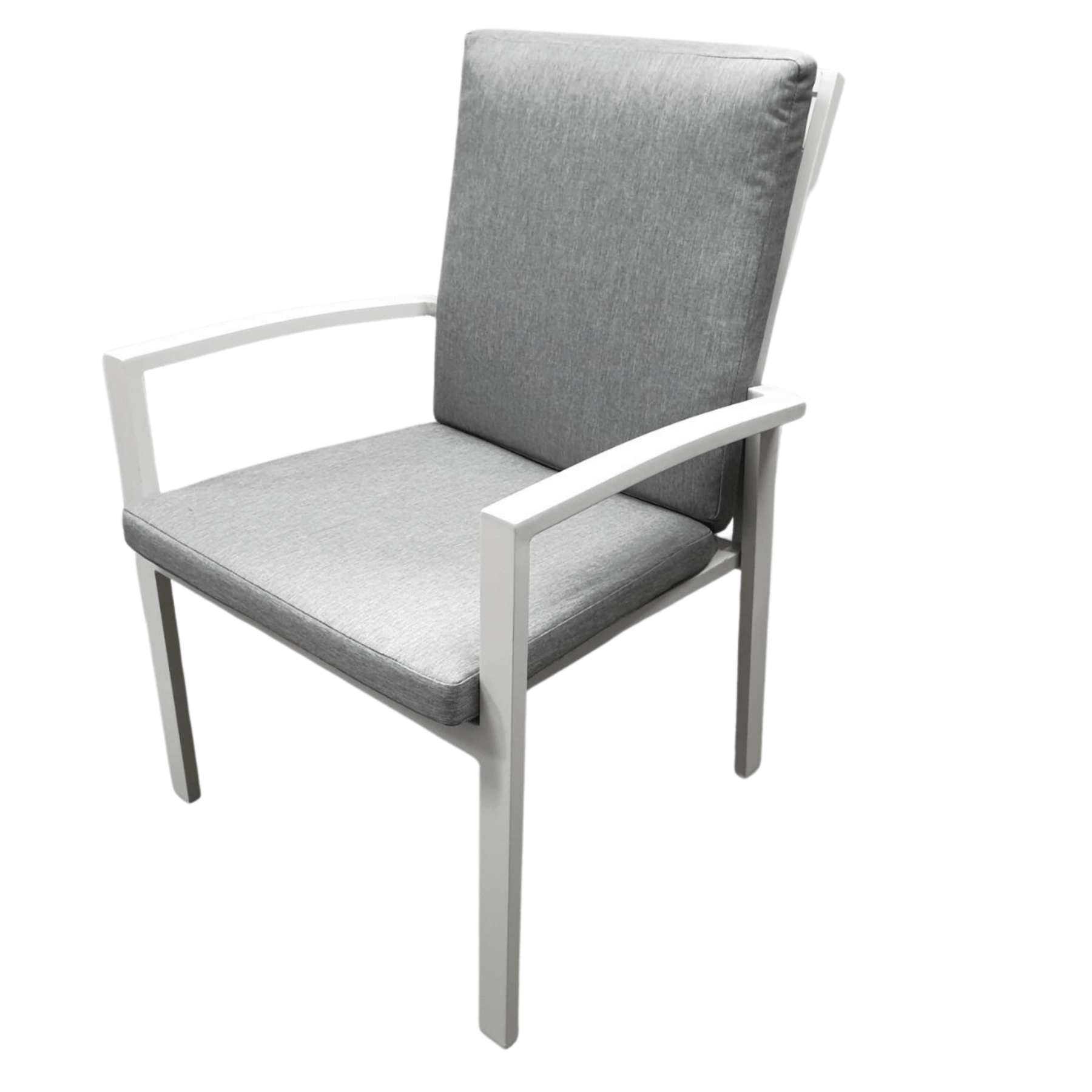 Olivia Outdoor Dining Chair - white - Lume Outdoor Living