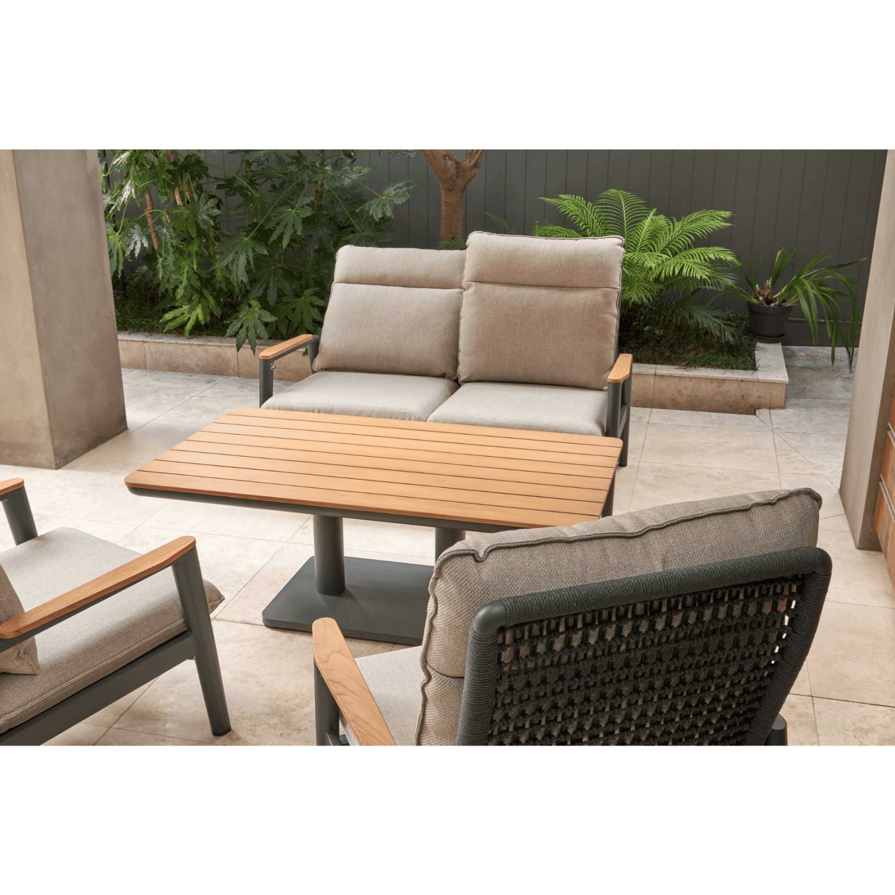 Pinehurst 4 piece Outdoor Lounge Setting - Lume Outdoor Living