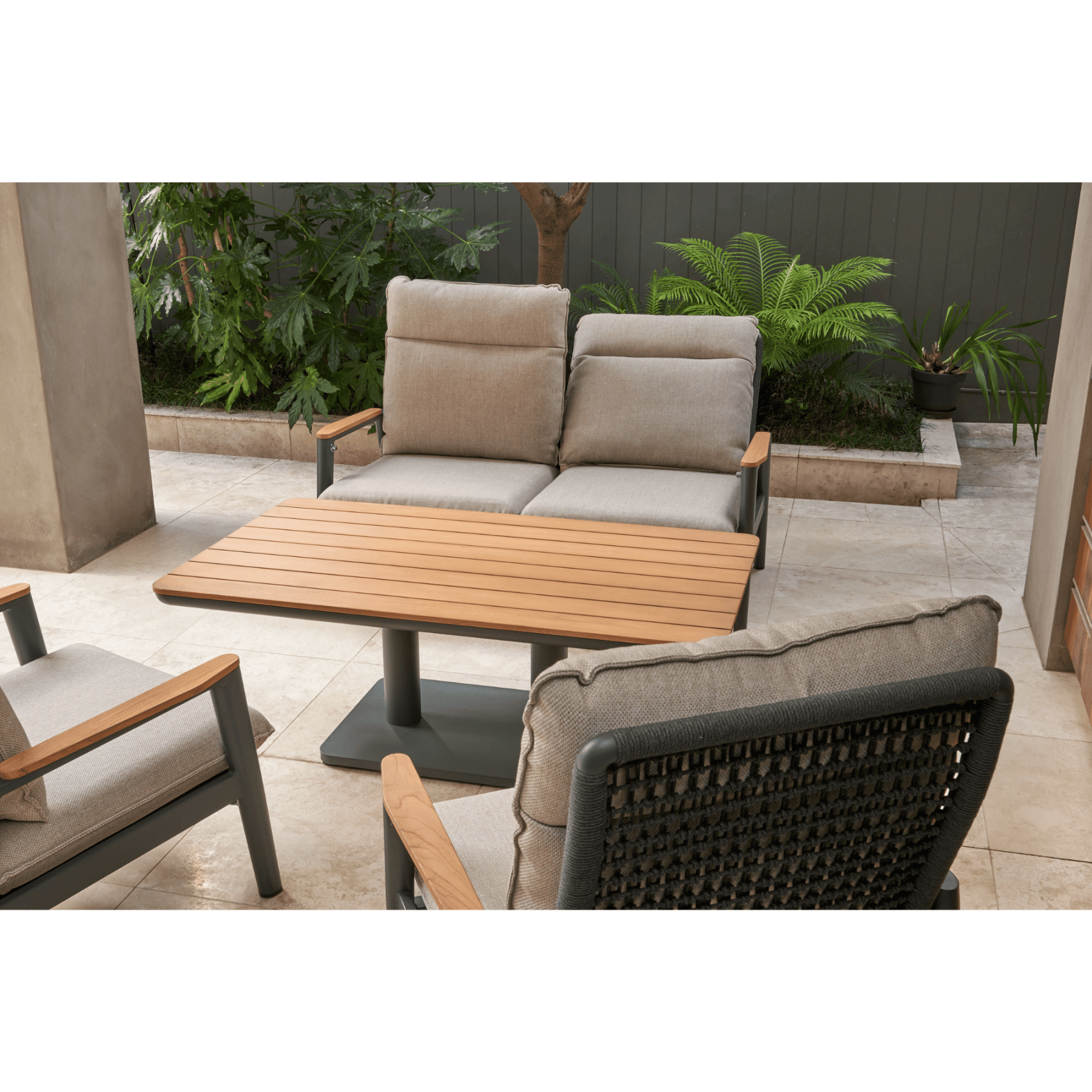 Pinehurst 4 piece Outdoor Lounge Setting - Lume Outdoor Living