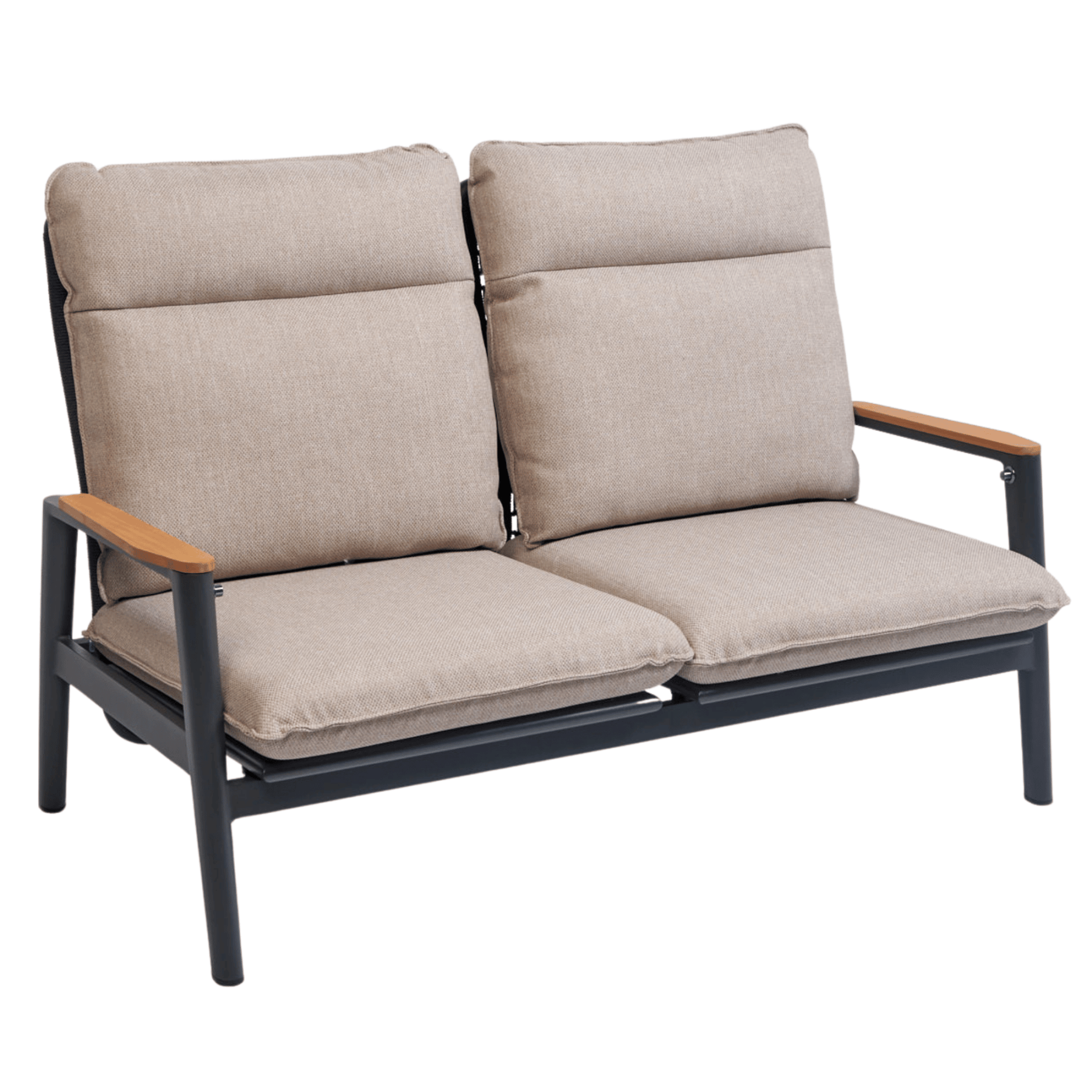 Pinehurst Two - seat Recliner Outdoor Lounge Chair - Lume Outdoor Living