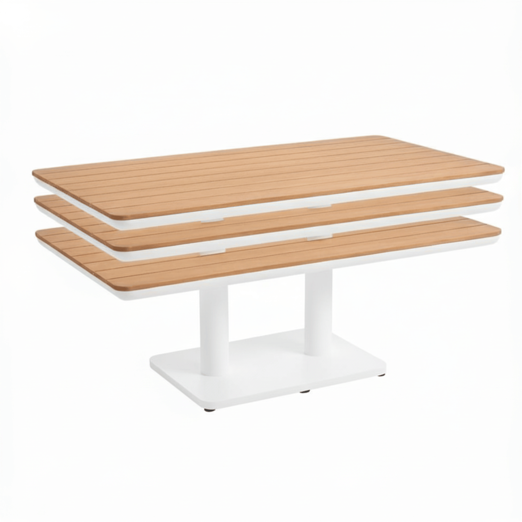 Pinehurst 3-piece Outdoor Lounge Setting - White