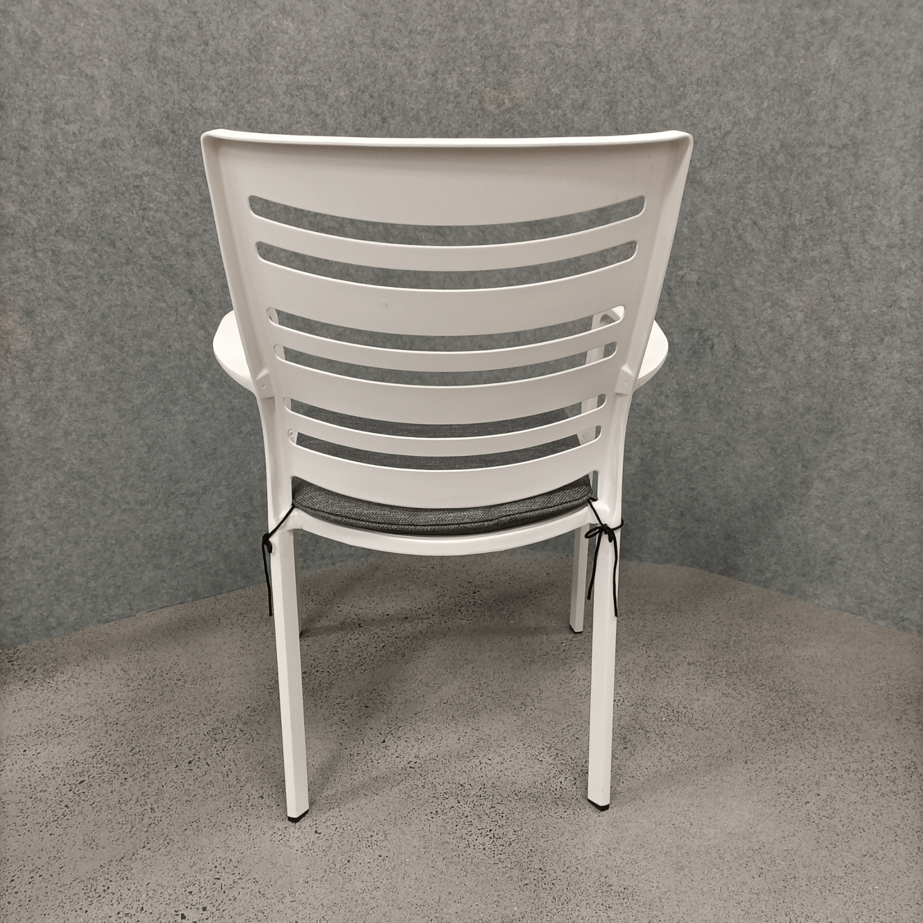 Portsea outdoor dining chair - off - white - Lume Outdoor Living