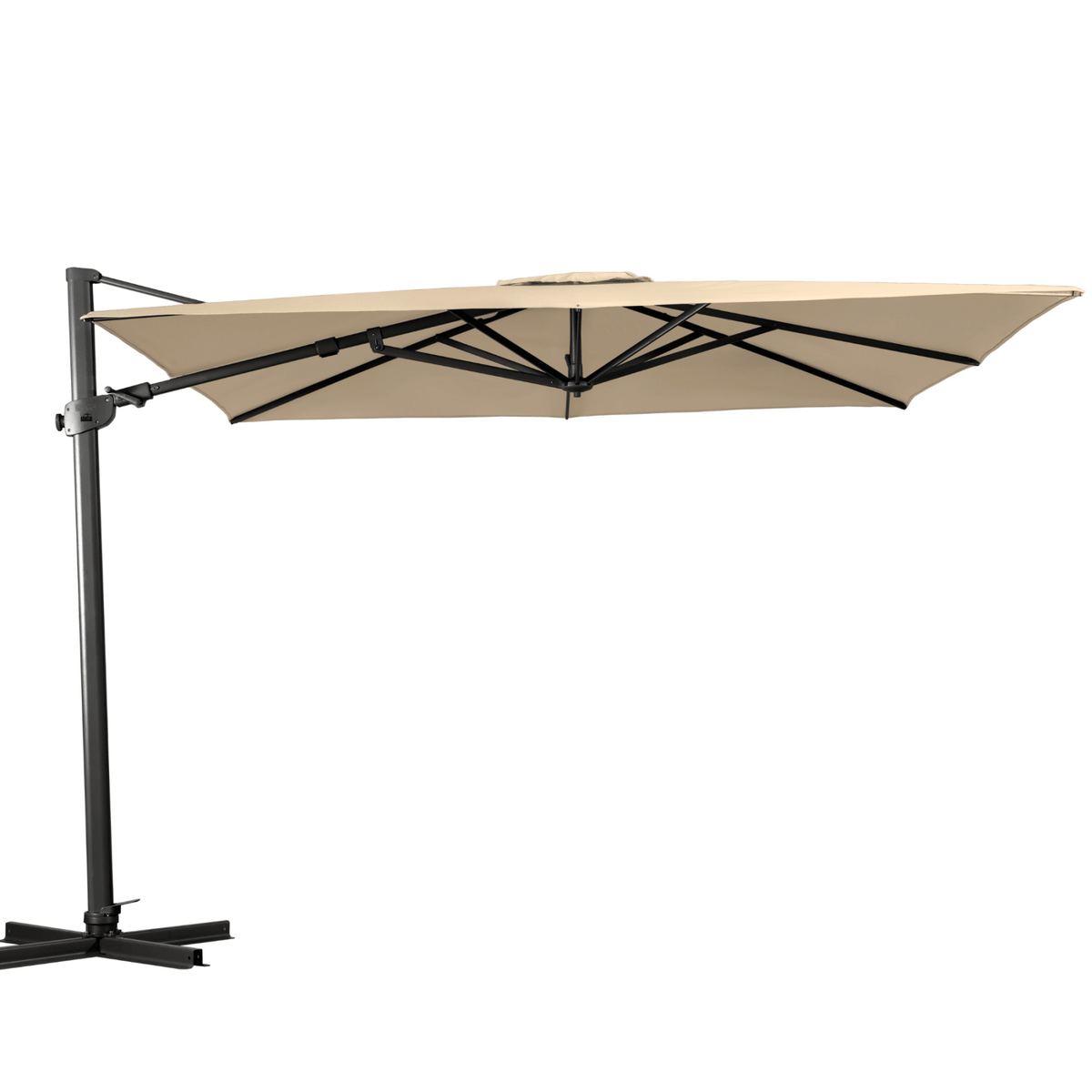Regis 300cm Square Cantilever Umbrella - Multiple Colours - Lume Outdoor Living