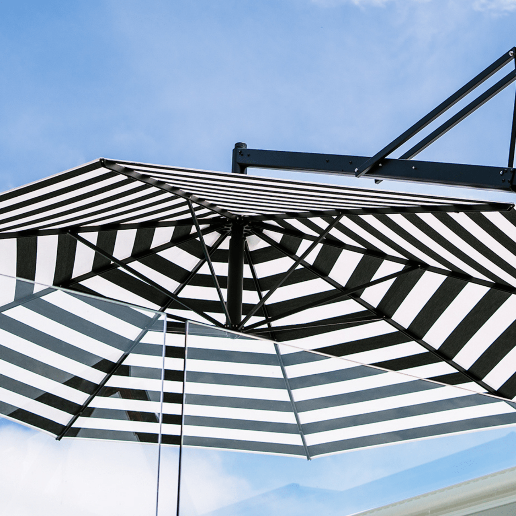 Revolvashade® Deluxe Cantilever Umbrella - Lume Outdoor Living