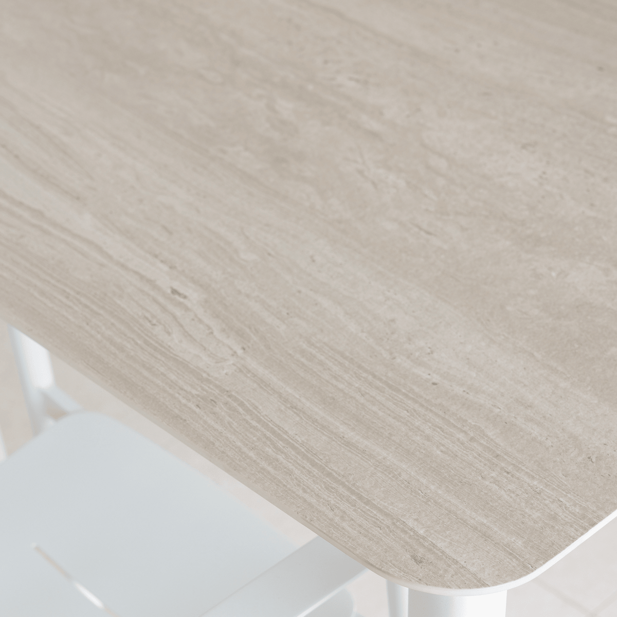 Rhonda & Celia 280x100cm 9pce Dining Setting - White - Lume Outdoor Living