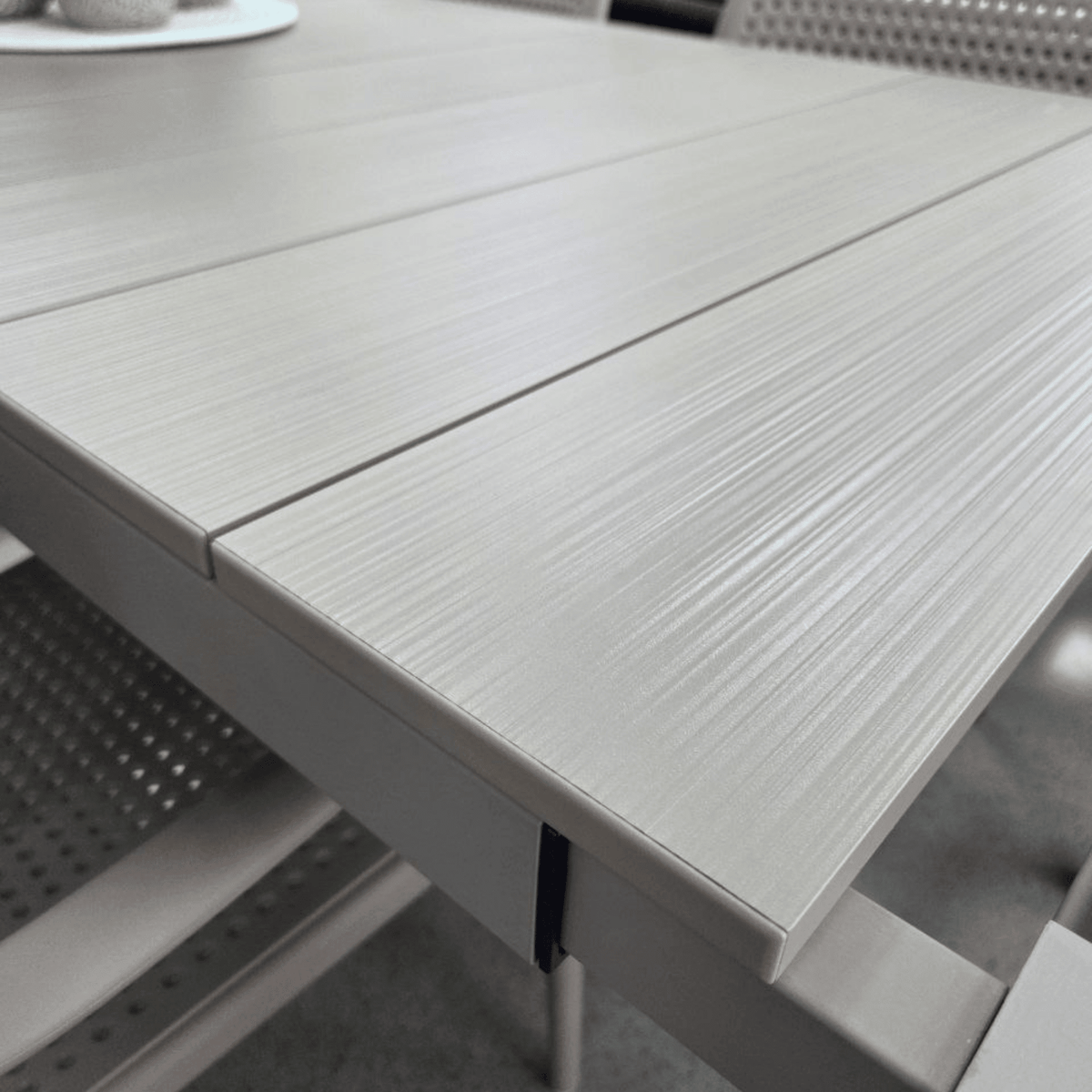 Rio Extendable & Bora 140-210x85cm 5pce Dining Setting - Commercial Grade - Lume Outdoor Living
