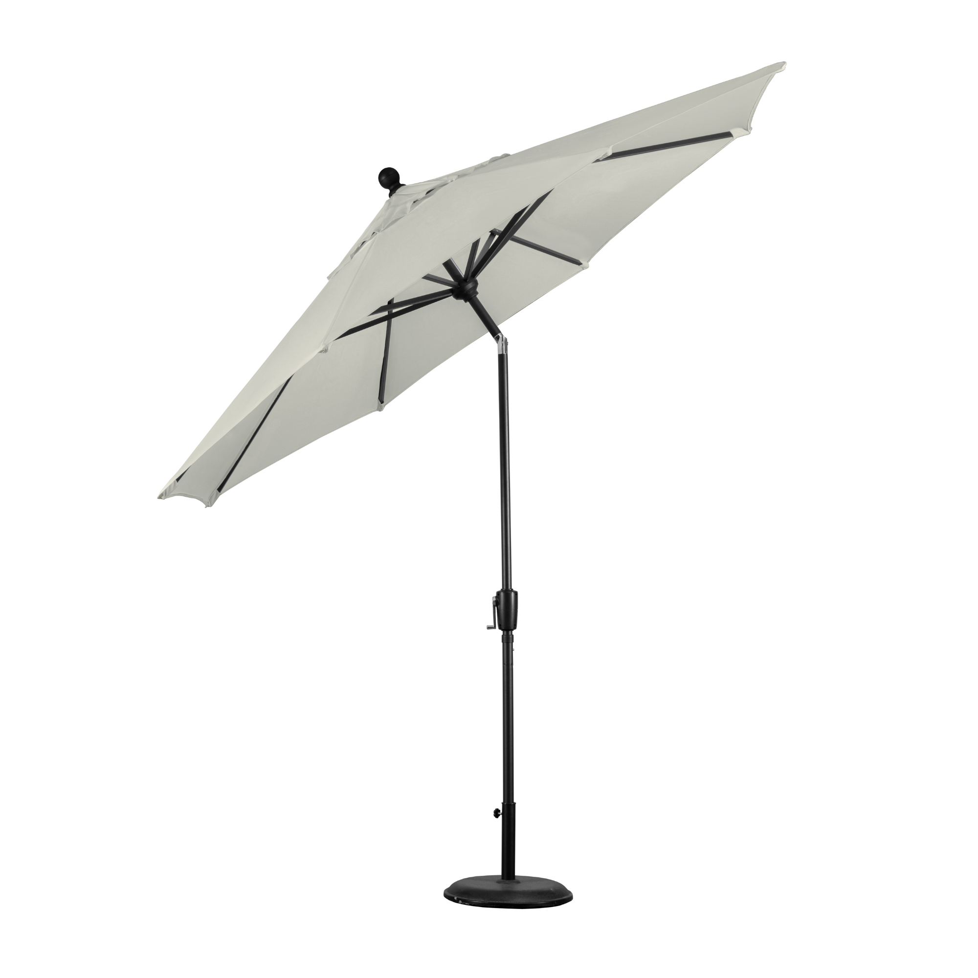 rio 270cm french grey umbrella shelta 