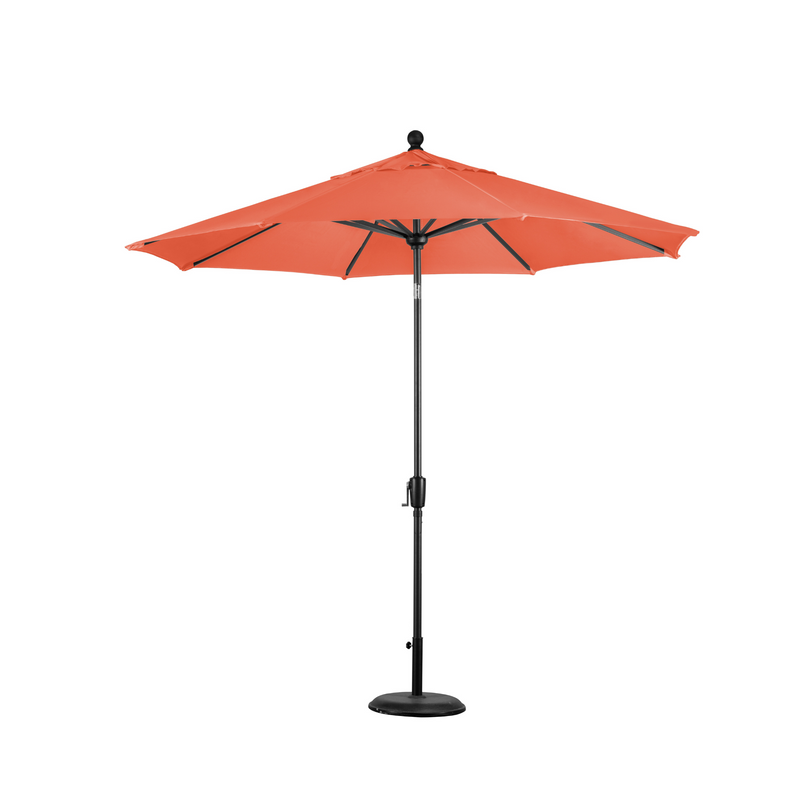 rio 270cm tangerine umbrella shelta