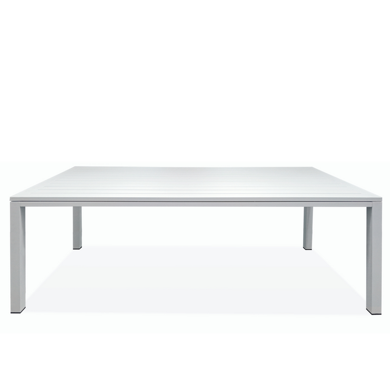 River aluminium outdoor dining table - 3 sizes