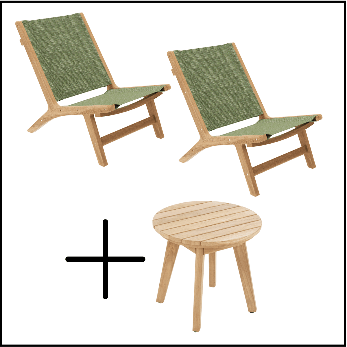 Salem 3pce Occasional Setting - Fontelina 071 - Lume Outdoor Living