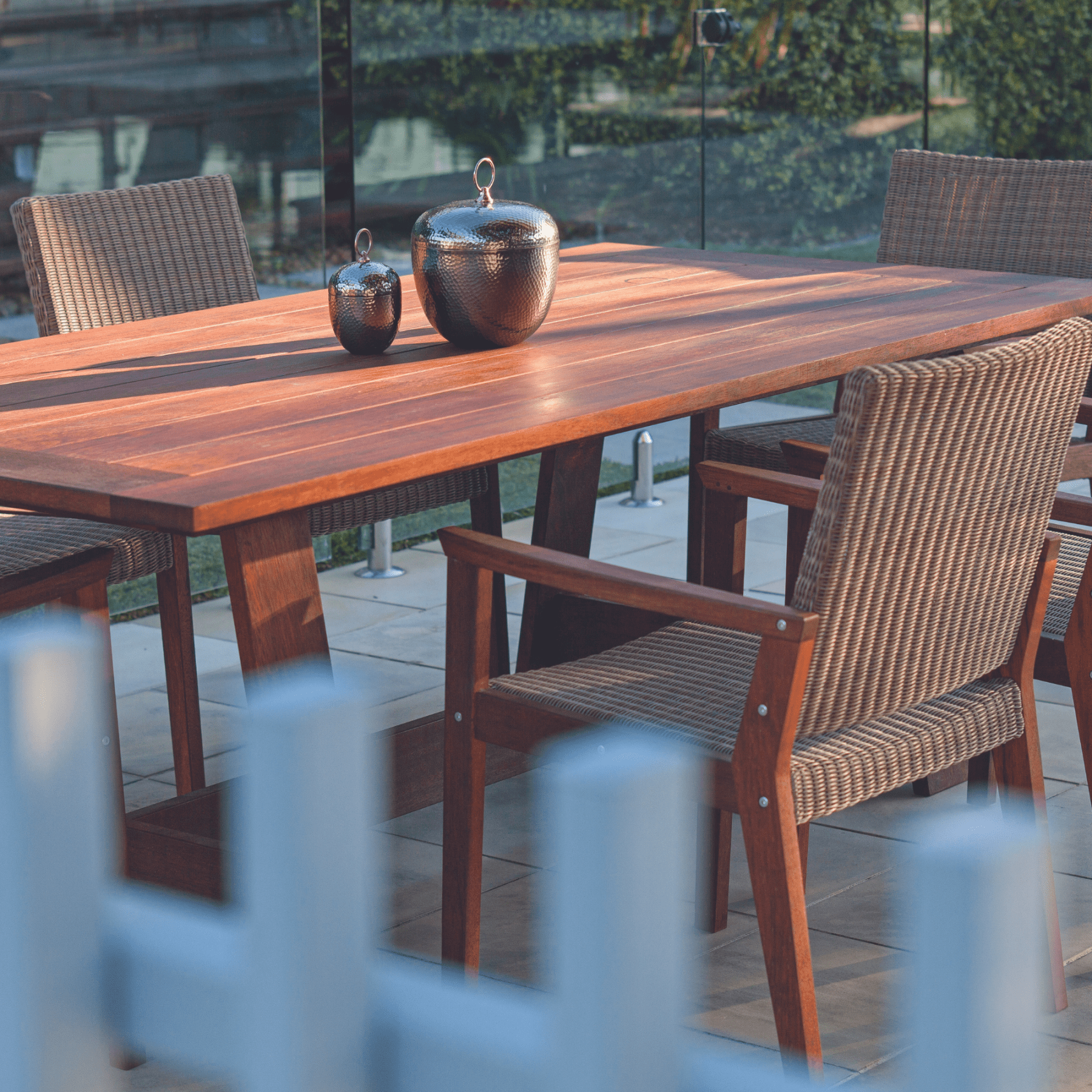 Salerno Kwila 280cm Outdoor Dining Table - Lume Outdoor Living