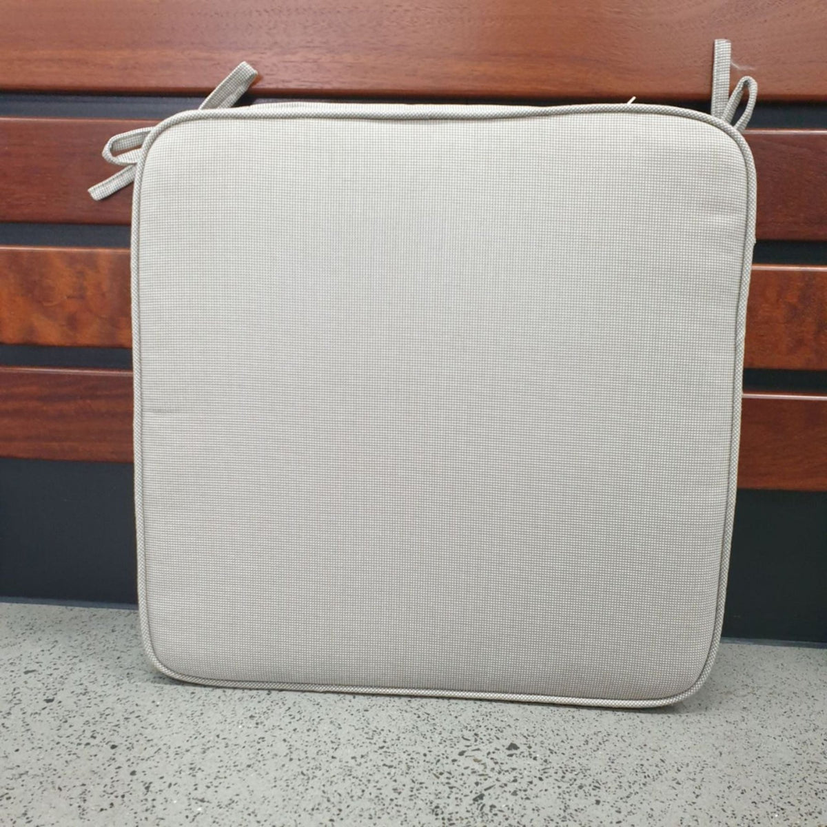 Shelta Chair Pad - Hemp - Lume Outdoor Living
