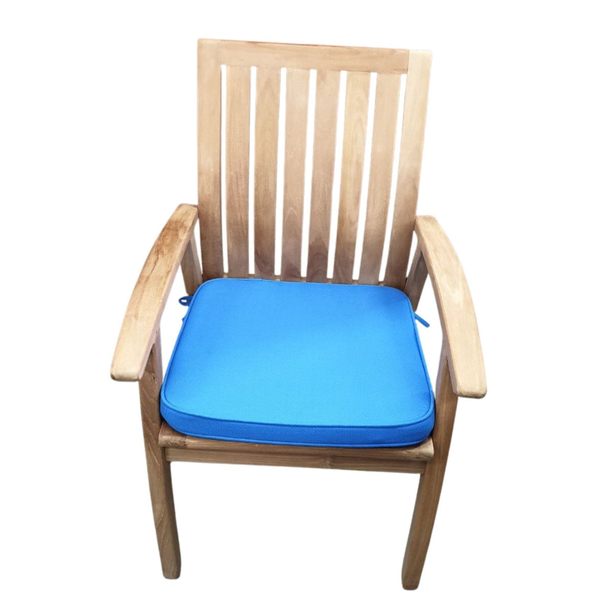 Shelta Chair Seat Pad - Azure - Lume Outdoor Living