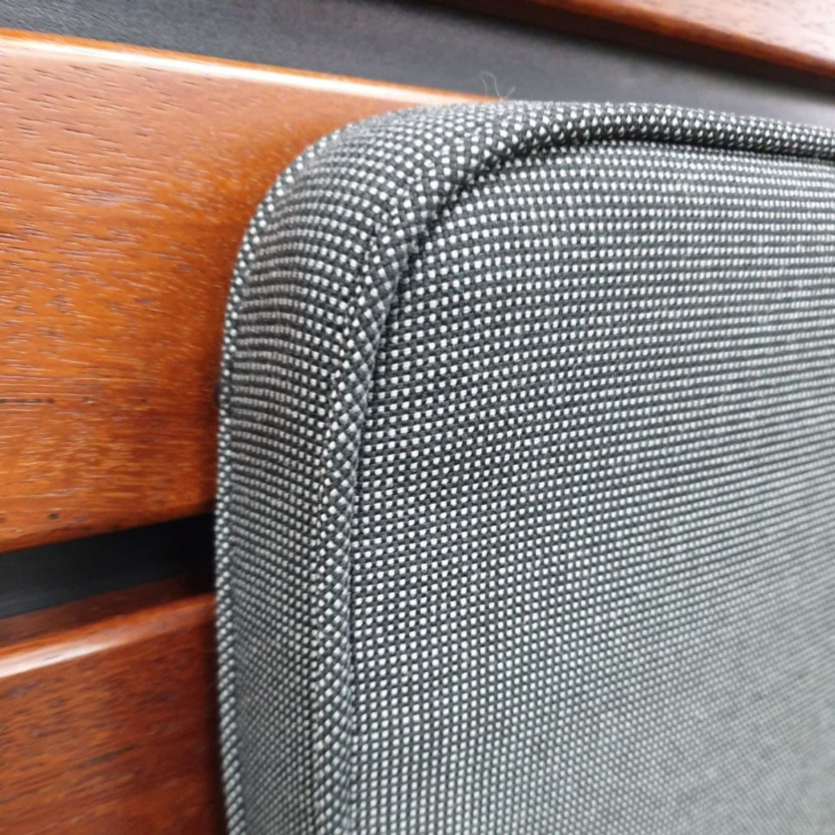 Shelta Midback Haven Chair Cushion - Charcoal - Lume Outdoor Living