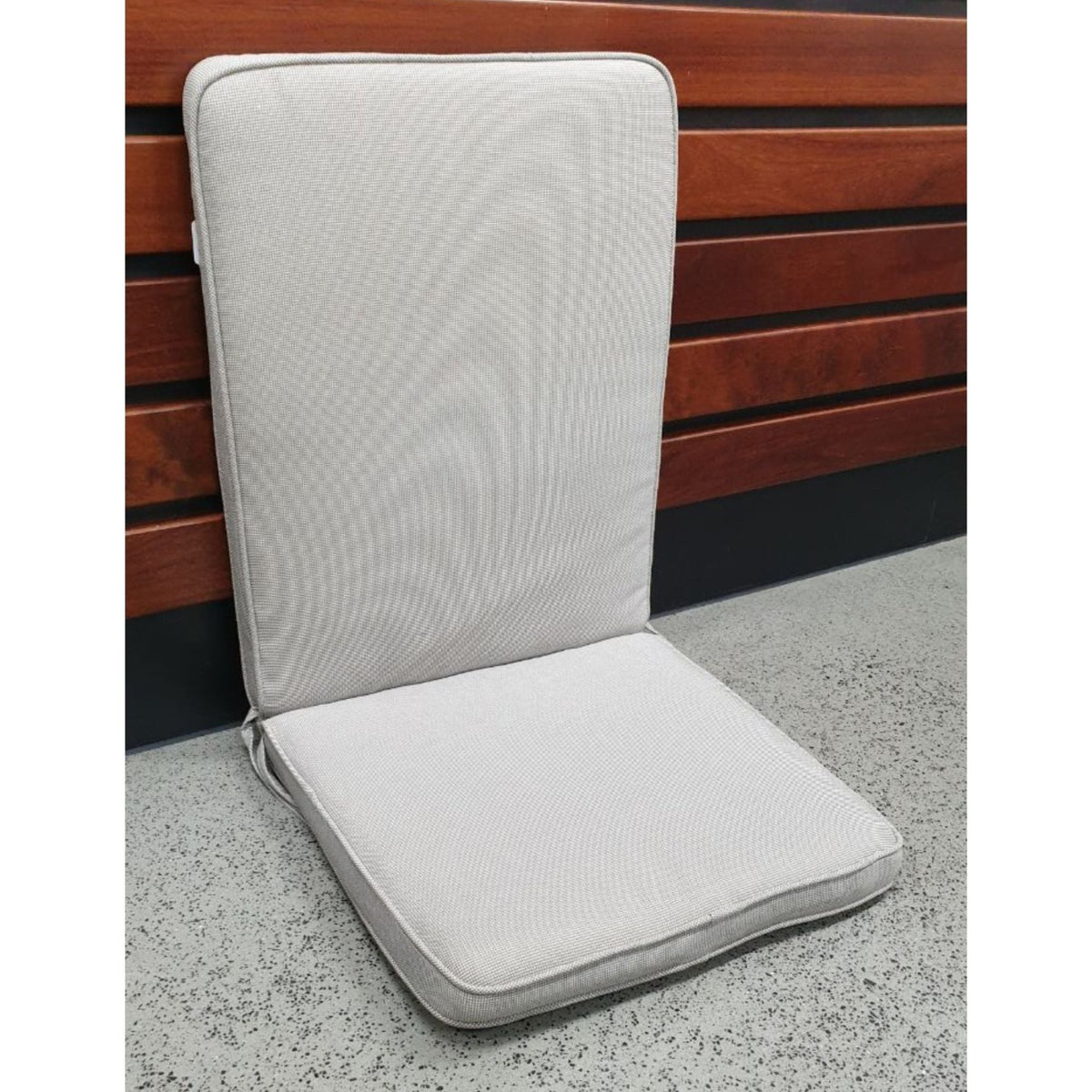 Shelta North Haven Highback Chair Cushion - Hemp - Lume Outdoor Living