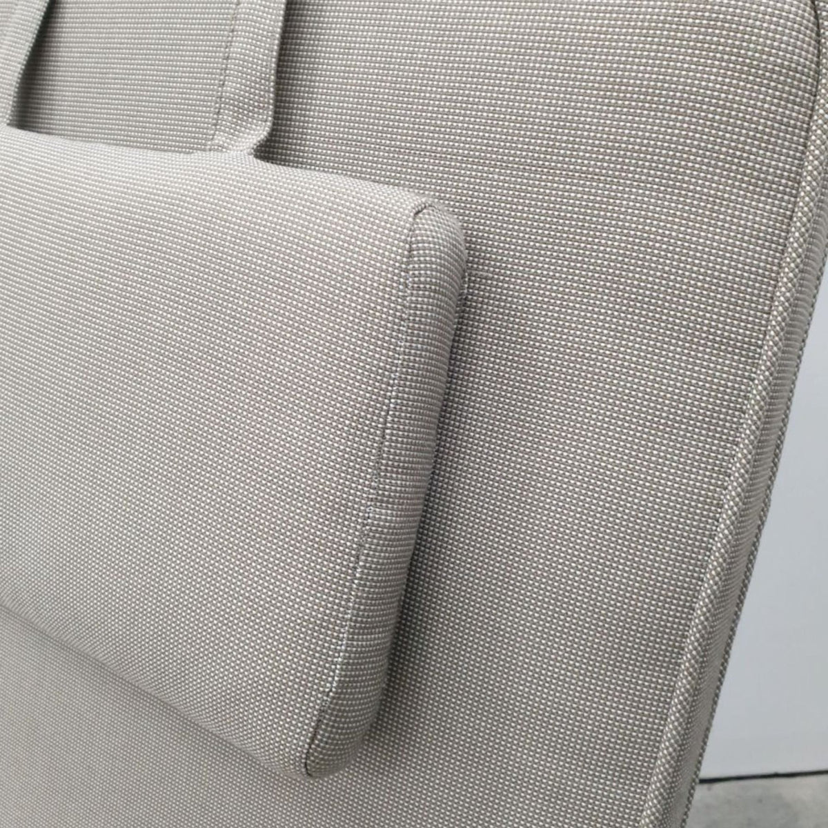 Shelta Sunlounge Cushion with Headrest - Hemp - Lume Outdoor Living