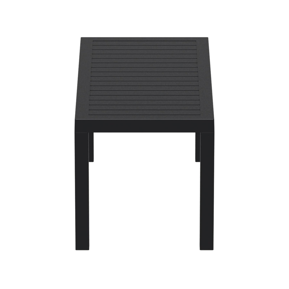 Siesta Ocean 90x45cm Coffee Table - Black - Commercial Grade - Lume Outdoor Living