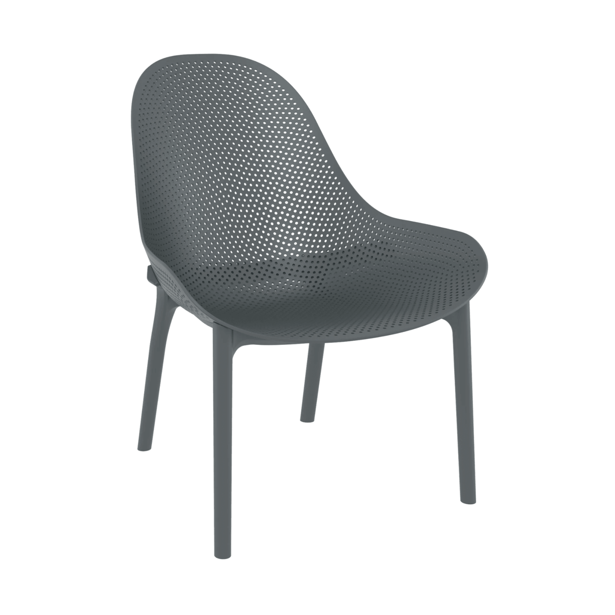Siesta Sky 3pce Occasional Setting - Anthracite - Commercial Grade - Lume Outdoor Living