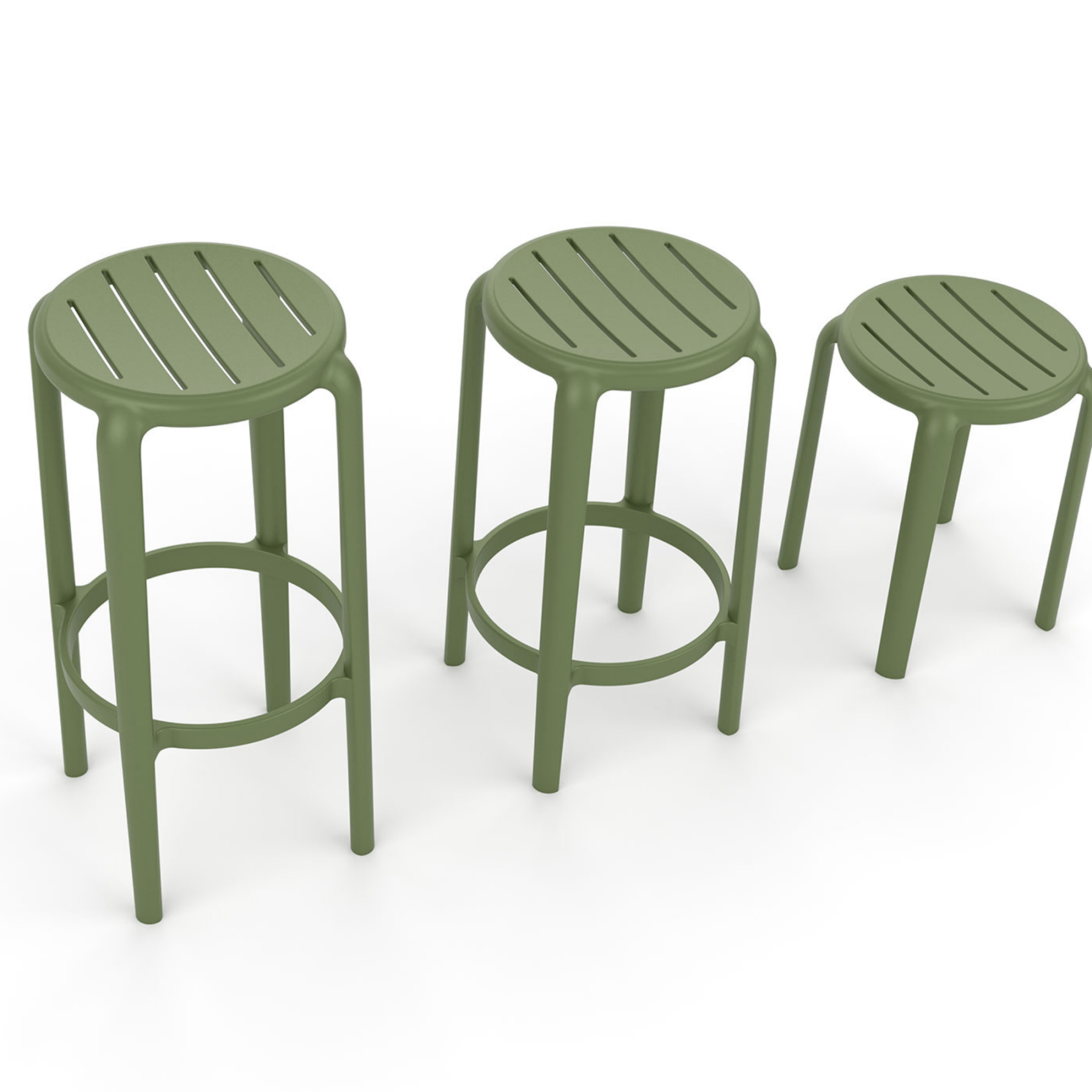 Siesta Tom Outdoor/Indoor Bar Stool 65cm - Lume Outdoor Living