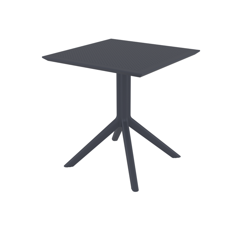 Sky 70cm square outdoor dining table - multiple colour options