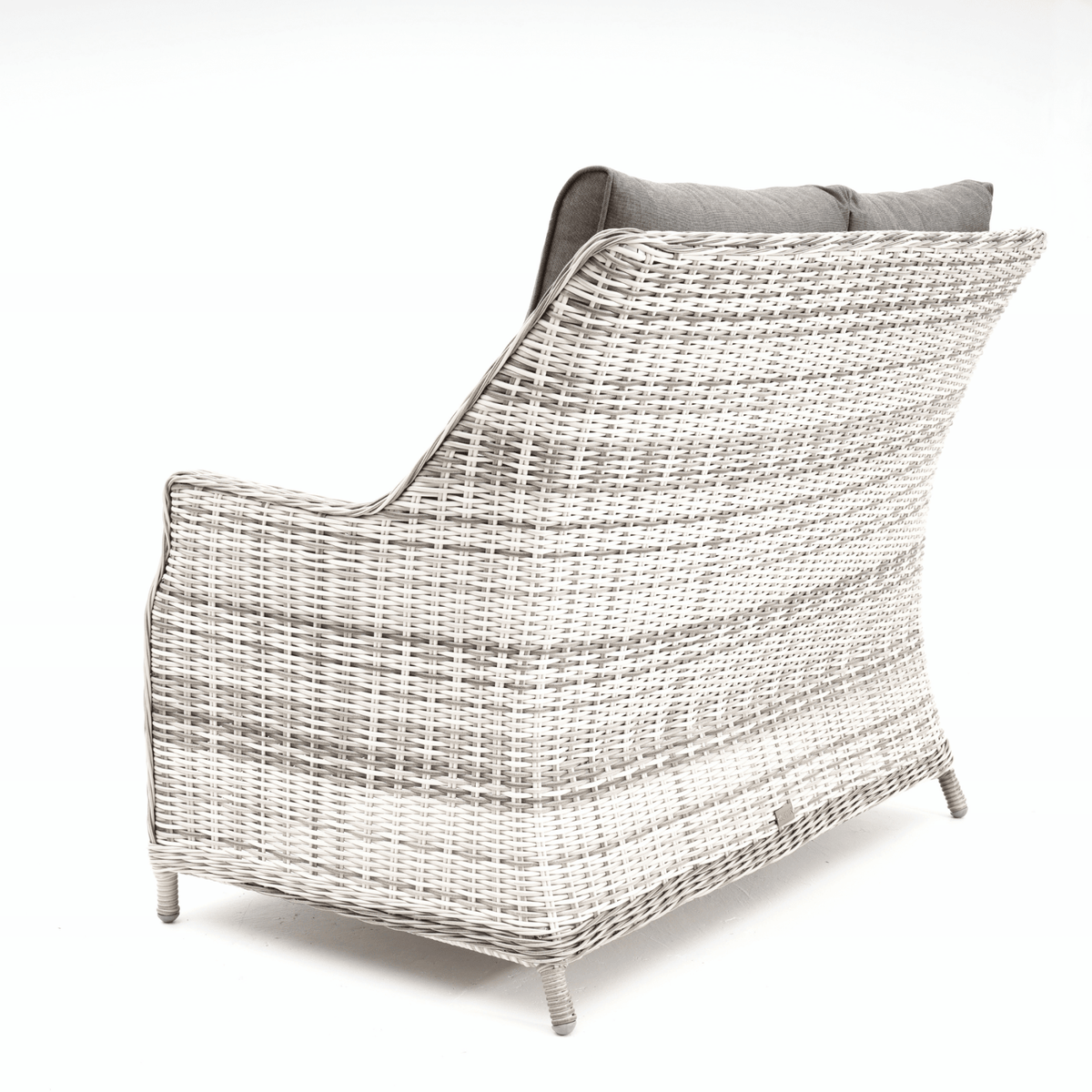 Swiss 4pce Lounge Setting with 2-seater - Zen White - Lume Outdoor Living