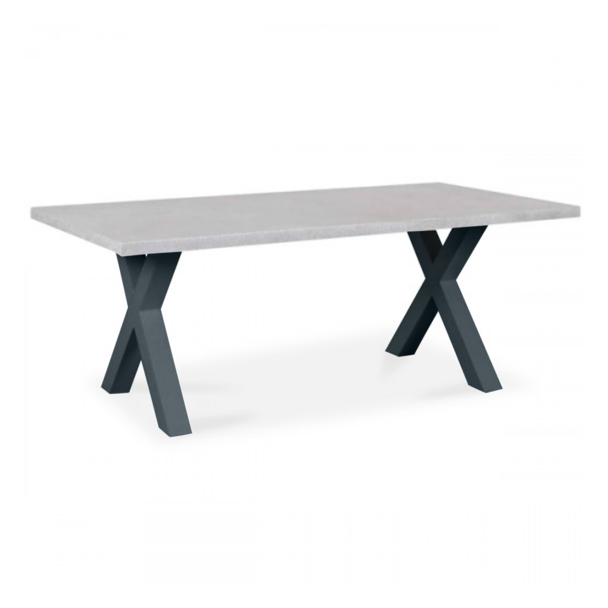 Switch GRC 3pce outdoor bench setting - gunmetal grey