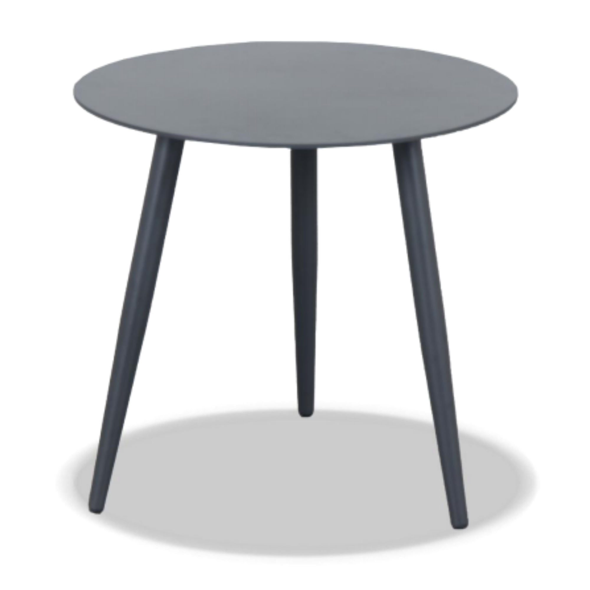 Syros Outdoor Side Table Gunmetal 50cm